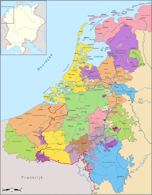 Hertogdom Brabant rond 1300